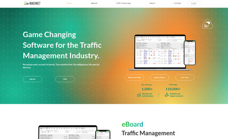 Road Direct: A new and sleek SAAS website for the crew at Road Direct.
We used their existing brand and elevated their websites design and functionality.