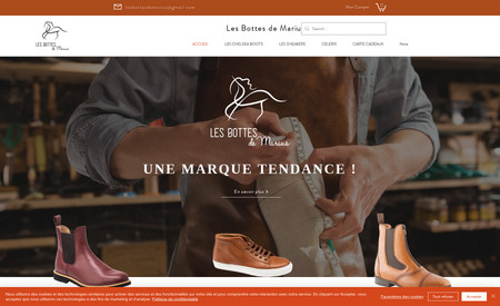 Les bottes de Marius: Boutique en ligne de bottes