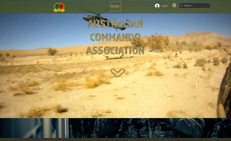 Aus' Commando Ass: Australian Commando Association website, dynamic pages, online store setup and ongoning management of all content, memorial role, honour role, each state's internal sites,  member platform and all required tasks.