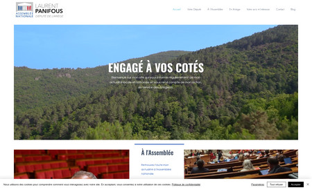 LAURENT PANIFOUS DÉPUTÉ: Conception et gestion du site de Laurent Panifous, Député de l'Ariège