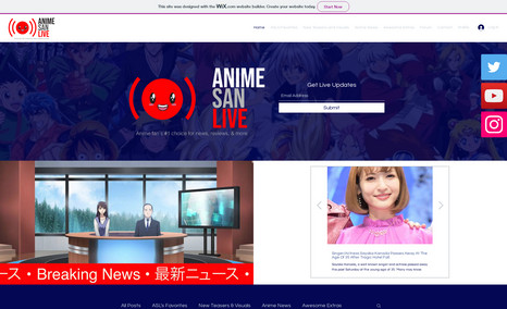 AnimeSanLive AnimeSanLive is a really good anime news network. ...