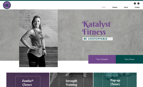 Katalyst Fitness New website, ongoing support