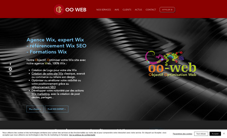 site-internet-wix par OO WEB: RÉFÉRENCEMENT DESIGN WEB MARKETING de site WIIX

OO WEB configure et optimise votre SOE wiz de votre site internet wix, vos balises, descriptifs et autres paramètres qui rendent visible votre site sur l&amp;amp;amp;amp;amp;amp;amp;amp;amp;amp;amp;amp;amp;#39;annuaire Google et vous aide à gagner des places en référencement vis à vis de vos concurrents...