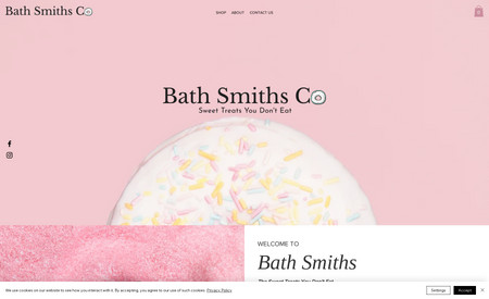 Bath Smiths: Logo Design, Photography, Videography, Product Photography, Product Videography, Online Store Set up, Social Media Set Up, Graphic Design, Web Design, Animations.
