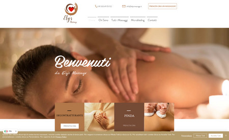 Ely's Massage: Realizzazione da 0 del sito web