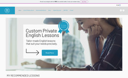 Pro English A company website for English coaching . Custom de...