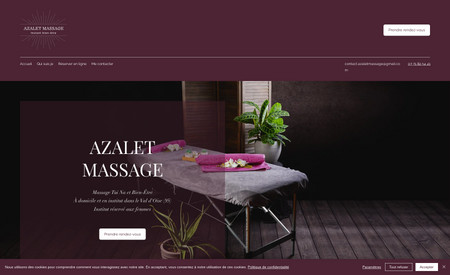 Azalet Massage: Azalet massage est un institut de massage dans le 95 (Val d'Oise)