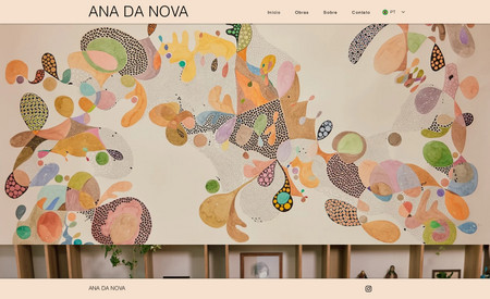 Ana da Nova: Site de arte