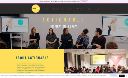 Actionable: Small tweaks to optimise the website