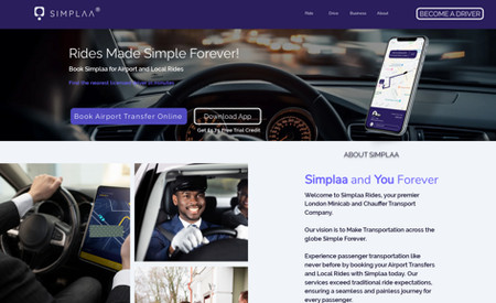 SIMPLAA: Rides Made Simple Forever. The ride hailing app for your airport and local trips.