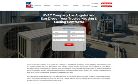 We Do HVAC: Web Design and Development.
SEO (after 7 months business is on the #1 Page on Google)
