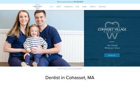 Cohasset Village Dentistry: New Dental Office with a Seaside Flair.