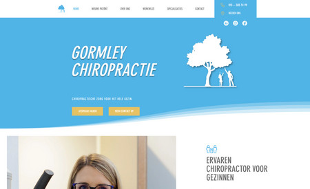 Gormley Chiropractie: A turnkey website solution with a advanced integrated booking solution.