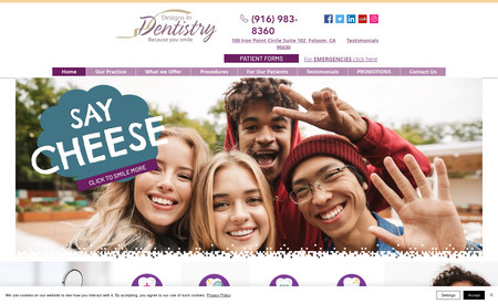 Designs in Dentistry: Website design, social media exposure, creation of marketing assets such as promotions, flyers, email marketing, etc. Maintenance and SEO. Online events such as raffles, baskets, etc. 
