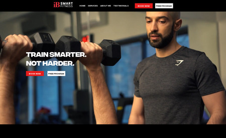 IB Smart Fitness: Created and designed new site for client. Client has a fitness business and wanted a new site design. He was happy with the design and we are continuing our working relationship. 