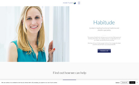 Habitude: A nutrition, health and wellbeing website 