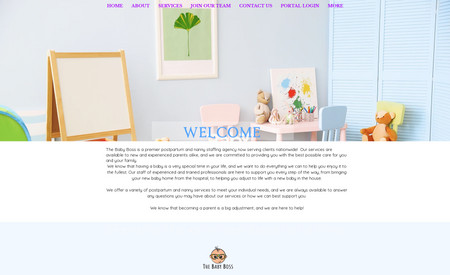 The Baby Boss: Custom Design website, SEO, Automations, GA4, Console, and Tags, Social Media 