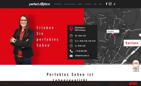 perfectOptics GmbH: Projektmanagement & -beratung | Konzeption & Gestaltung Website | SEO | Fotografie