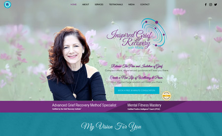 Inspired Grief Recovery: New Advanced Website Build