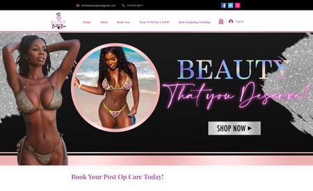 klovebeautybar: We redesigned the entire website and set up custom payment plans on the K Love Beauty Bar website.