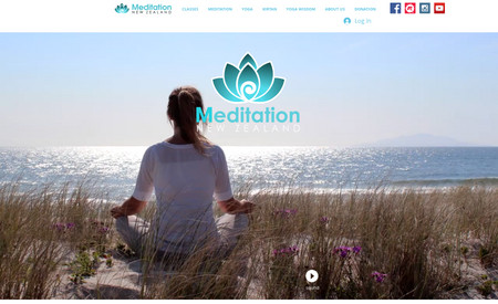 Meditation NZ: Website Re-design, SEO