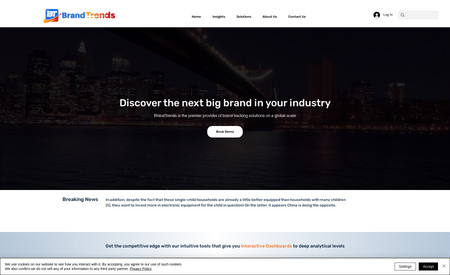BrandTrends Group: The entire site was developed according to the requirements that the client provided, and I added many great functionalities to make the website look and work great, and the client was very happy with the results.