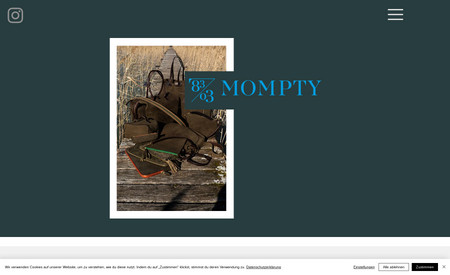 MOMPTY Wildledertaschen: Webdesign von Agentur beauftragt
Umsetzung innerhalb von 2 Wochen