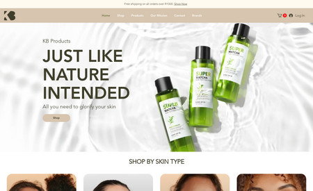 Kb Products: A skincare brand.