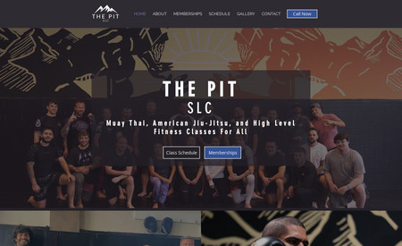 The Pit SLC: The client wanted a custom layout and design to go along with his business expansion. The backend of the site needed to be able to work with other sites and widgets for booking and checking out. This was a fun challenge for us and it turned out great.