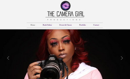 Camera Girl Studio: Welcome to the captivating world of visual storytelling at Camera Girl Studio! Immerse yourself in the artistry of photography with a website meticulously crafted by B.Lashon , where each pixel is a brushstroke in the canvas of visual excellence. Navigate seamlessly through stunning galleries that showcase the photographer's portfolio, and experience the user-friendly interface that makes exploring each image a joy. Bri Bliss Designs understands that a photography website is not just about displaying pictures but creating an emotional connection with the viewer.