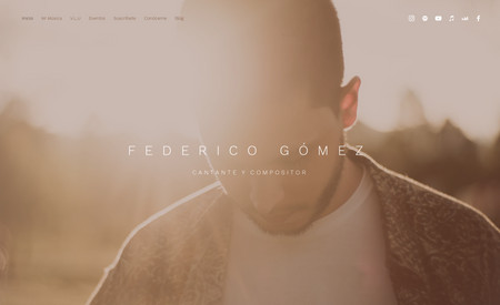 Federico Gómez: Proyecto musical nuevo artista Colombiano