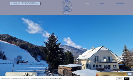 Juwel: Design a basic site for a ski lodge in Austria