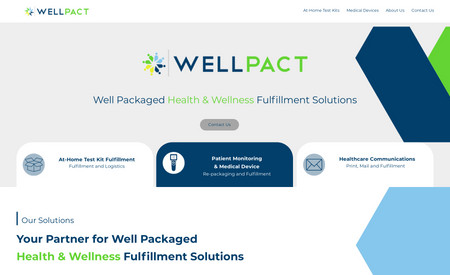 WellPact: I developed WellPact's initial website for the launch of the company in only a few weeks. Using Wix Studio I was able to build their exact designs from scratch and include engaging interactions. 