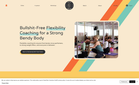Flexibility Coach | Catie Brier: Catie Brier provides flexibility coaching to an awe inspiring community of 100k+ followers, and setting new contortion standards worldwide.
https://www.behance.net/gallery/127192623/Catie-Brier?tracking_source=search_projects_recommended%7Ccatie