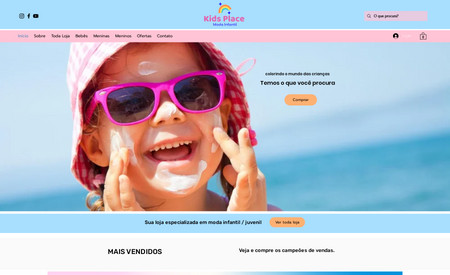 Kids Place: E-commerce completo