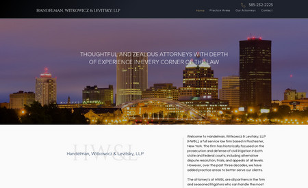 HWLLawyers: Website Design