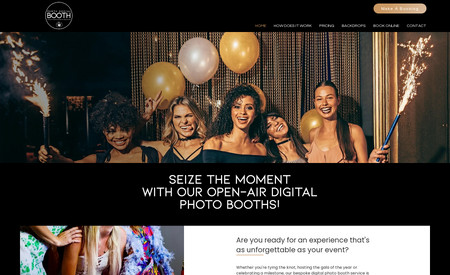  Perth Social Booth: Complete redesign of the site - new colours and design
and SEO completed - including checking search term numbers, competitors and then implementing across the site