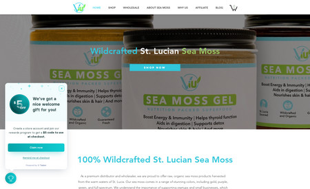 Viu Nutrition: Brand & Website.