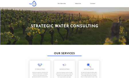 Next Gen Water: Complete branding and new website build