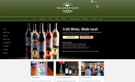 powellvillagewinery: Locally owned winery in Powell Village, Ohio. Creation of PVW Wine Club, member area with multiple subscriptions and product pages.
Stay tuned, in the near future we will be doing a complete redesign to the site.