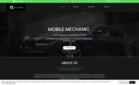Mobile Mechanic: Redesign of Website 
Logo Design
Onsite SEO
Booking System