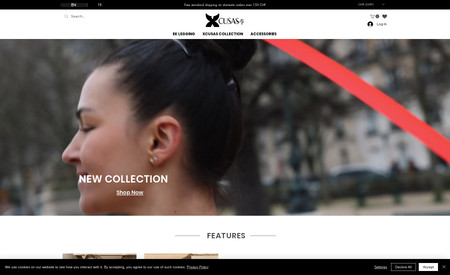 Xcusas: New website design with desktop and mobile optimization.
Products upload and store optimization.