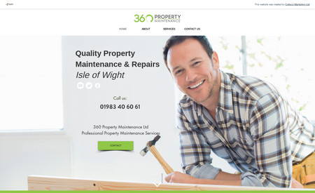 360Property: Colloco Marketing offered comprehensive website design services that encompassed the entire design structure, as well as content creation and copywriting for the client.