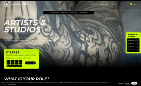 Tattoofellows: Find new studios in your local area or when looking for guestspots, visit great places and meet inspiring people! Join now and see what&amp;#39;s in for you!