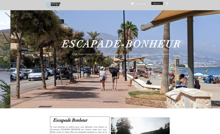 Escapade Bonheur: Design de site avancé
système de réservation de chalet et hôtel
site web custom 
Design modern et professionnel
