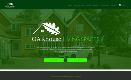 Oak House: Using Wix Code, I was able to create a full on property search and view site where people are able to search for properties with parameters. These parameters, once searched, display a list of available properties where they can then view the properties  in detail loading all the information from the database just like any other property sales website. 