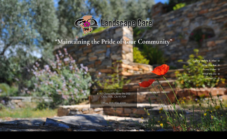 GQ Landscape Care: An informational website for a commercial, industrial, and residential landscaping company