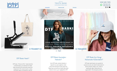 Dtf izmir: Graphic and web design, SEO and Google Ads studies
