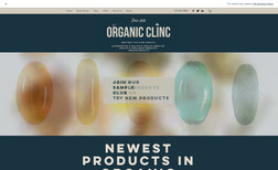 Organic Clinic Online store and online booking page