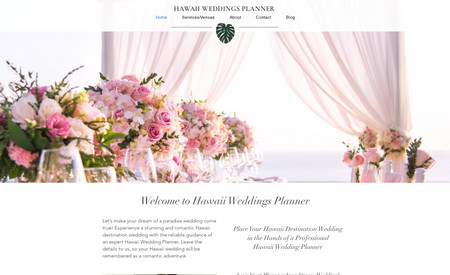 Hawaii Weddings Planner: Re-designed site to owner&#39;s needs, and optimized for targeted search traffic.